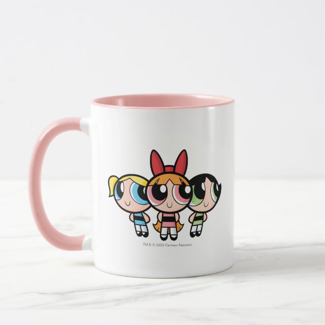 Taza Chicas Powerpuff: azúcar, especias y todo bueno (Izquierda)