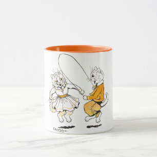 Taza Chicas y niños, Louis Wain