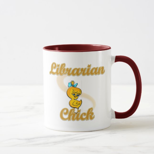 Taza Chick bibliotecario (Derecha)