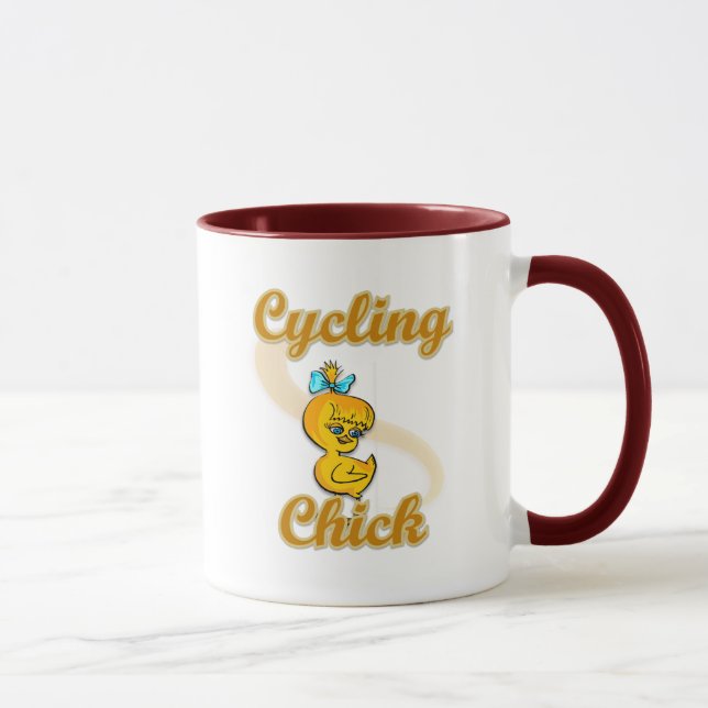 Taza Chick ciclista (Derecha)