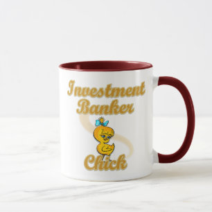 Taza Chick de banca de inversión
