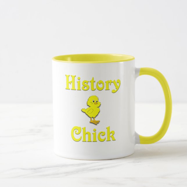 Taza Chick de historia (Derecha)