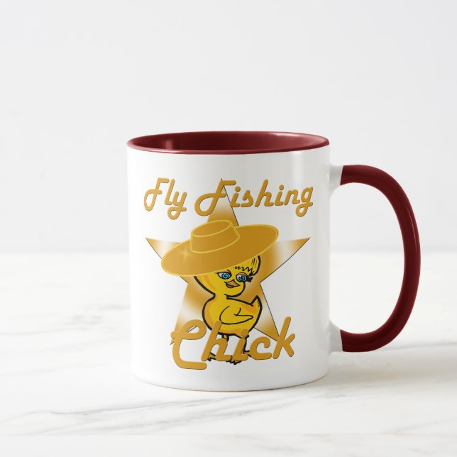 Taza Chick de pesca de mosca #10 (Derecha)
