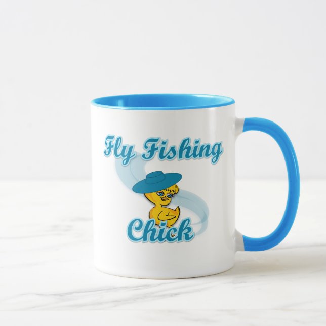 Taza Chick de pesca de mosca #3 (Derecha)