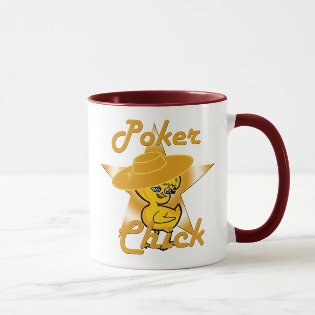 Taza Chick de póquer #10 (Derecha)