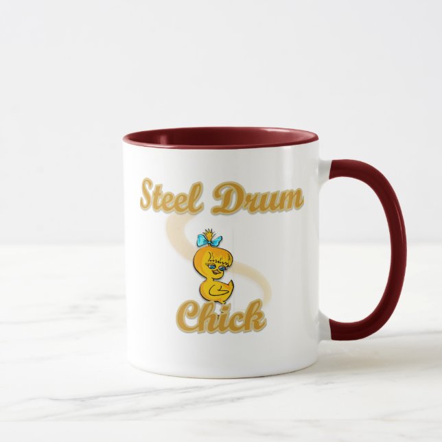 Taza Chick de tambor de acero (Derecha)