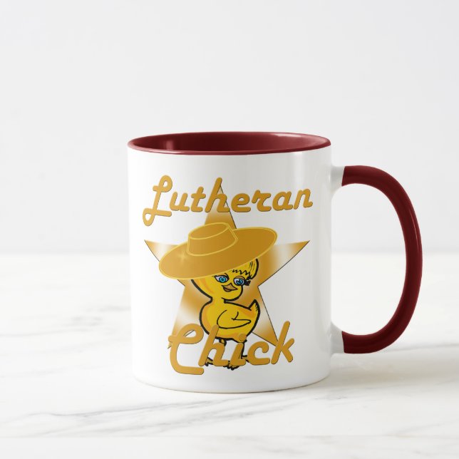 Taza Chick luterano #10 (Derecha)