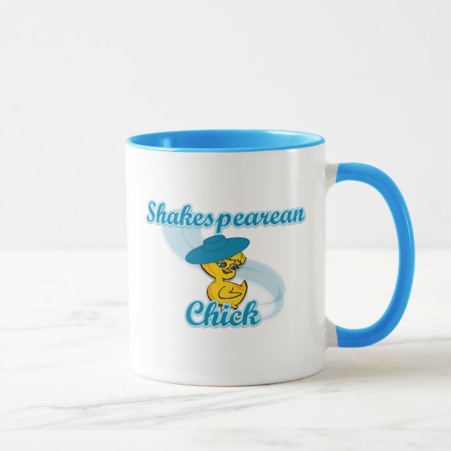 Taza Chick shakespeareano #3 (Derecha)