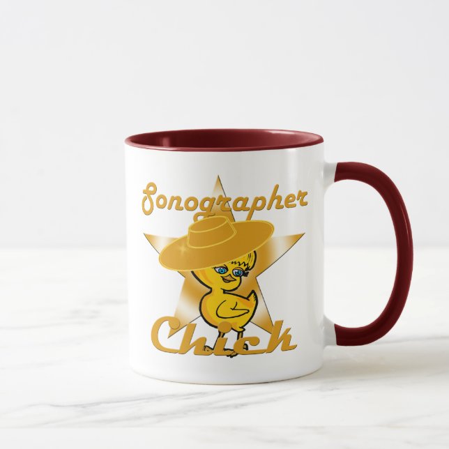 Taza Chick sonógrafo #10 (Derecha)