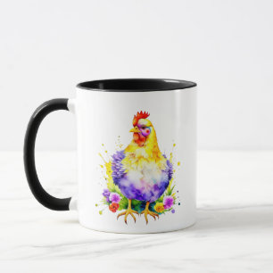 Taza Chicken Lover alimentado por el café