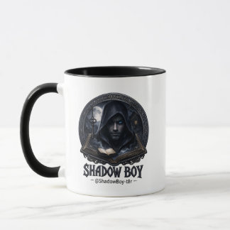 Taza chico de la sombra