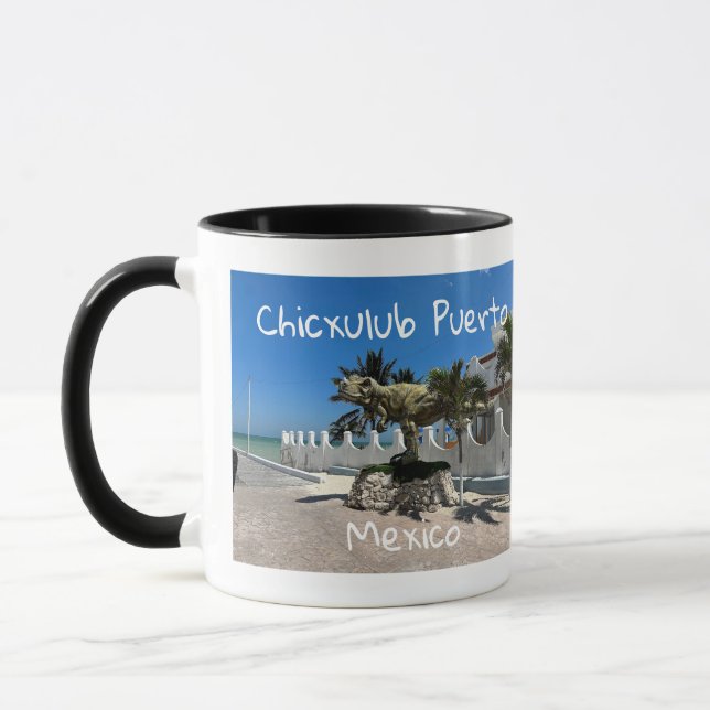 Taza Chicxulub Puerto, México - Combo Mug (Izquierda)