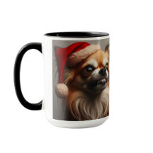 ¡Chihuahua Bah! Humbug Navidades Coffee Mug Cup