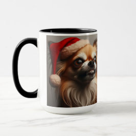 Taza ¡Chihuahua Bah! Humbug Navidades Coffee Mug Cup