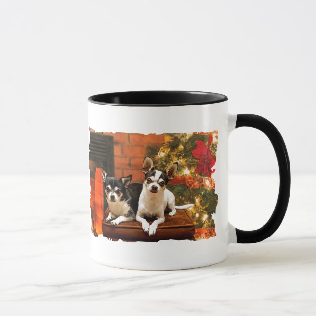 Taza Chihuahua del navidad (Derecha)
