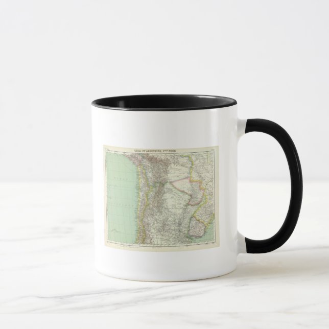Taza Chile, Argentina (Derecha)