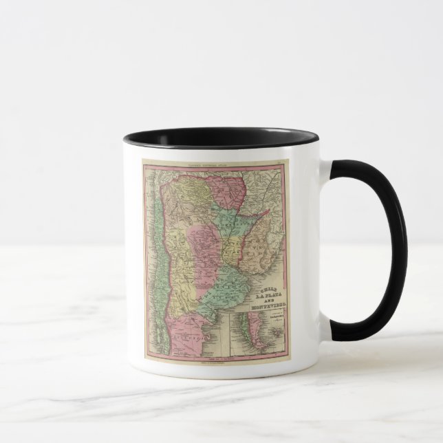Taza Chile La Plata Y Montevideo (Derecha)