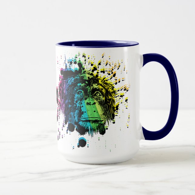 Taza Chimpancé del arco iris (Derecha)