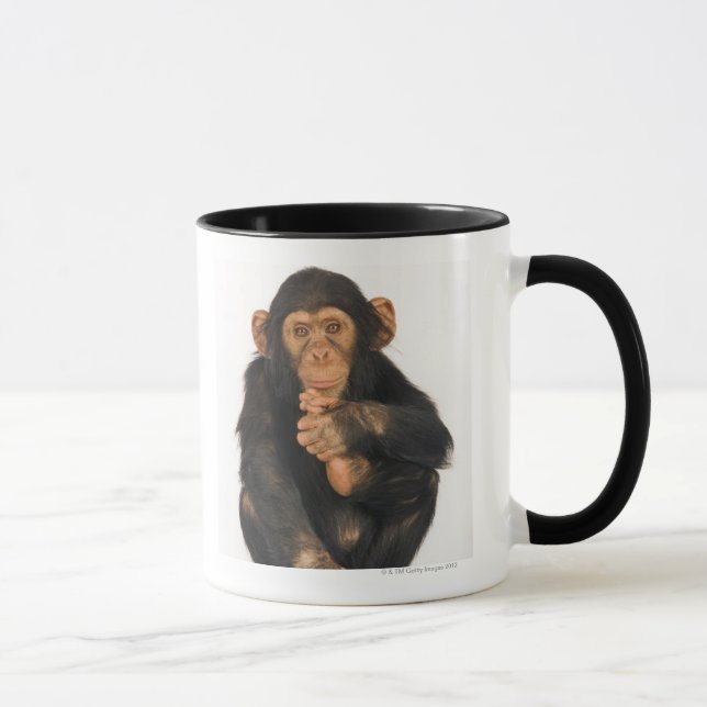 Taza Chimpancé (trogloditas de la cacerola) (Derecha)