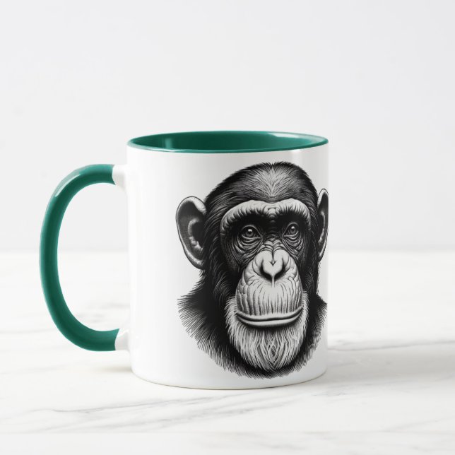 Taza Chimpanzee Coffee Mug (Izquierda)