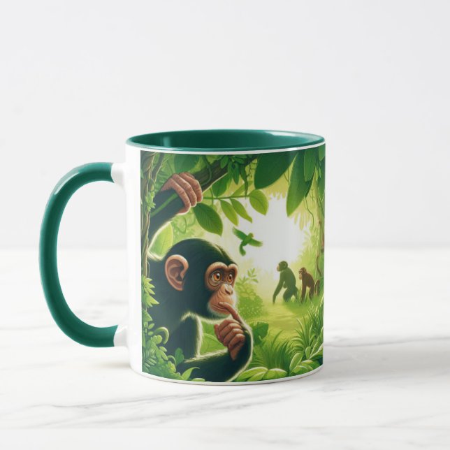 Taza Chimpanzee Coffee Mug (Izquierda)