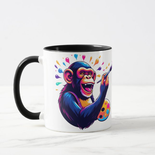 Taza Chimpanzee Coffee Mug (Izquierda)