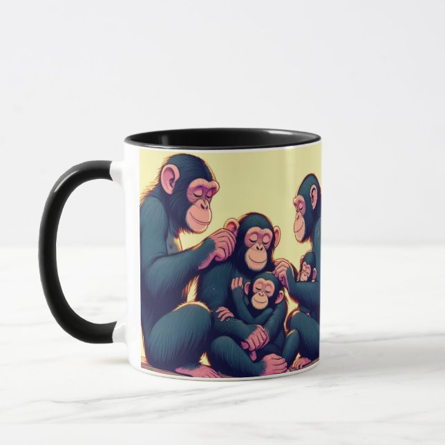 Taza Chimpanzee Coffee Mug (Izquierda)