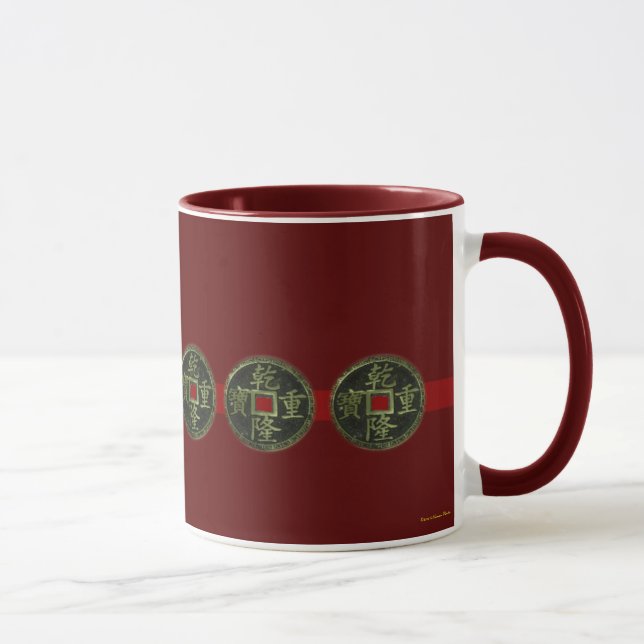 Taza china de las monedas (Derecha)