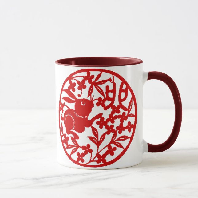 Taza china del conejo (Derecha)