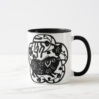 Taza china del verraco