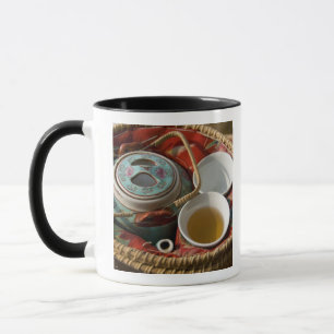 Taza China, Hong Kong. Tetera tradicional china & 3