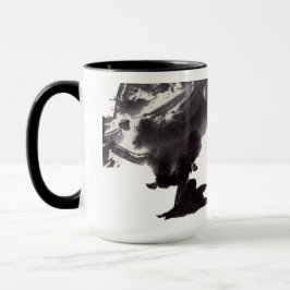 Taza Chinesische Tuschekunst mit Entenmotiv