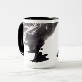 Taza Chinesische Tuschekunst mit Entenmotiv