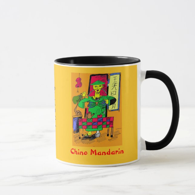 Taza chino mandarin (Derecha)