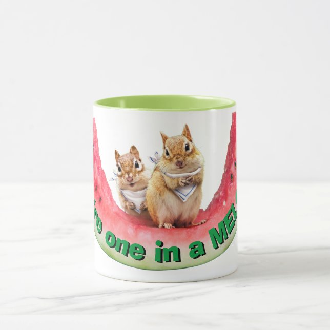 Taza Chipmunks come sandía (Centro)