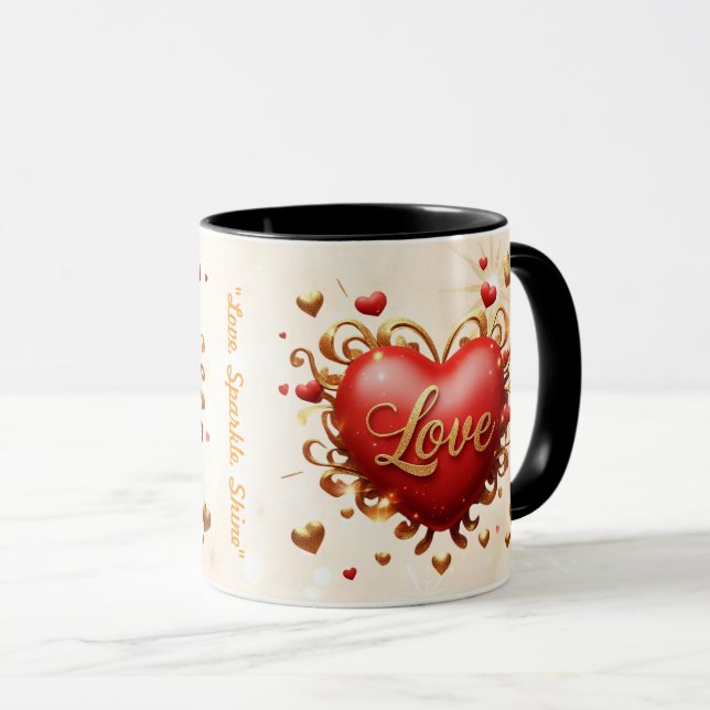 Taza "Chispa de amor eterno" (Anverso derecho)