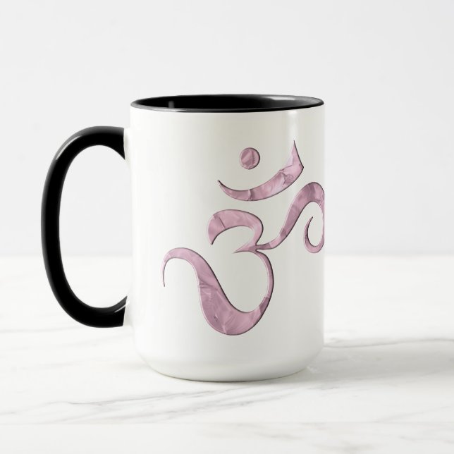Taza Chispa Rosa Om (Izquierda)