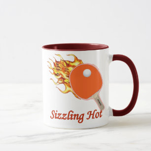 Taza Chisporrotear ping-pong llameante caliente