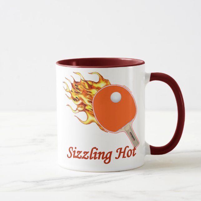 Taza Chisporrotear ping-pong llameante caliente (Derecha)