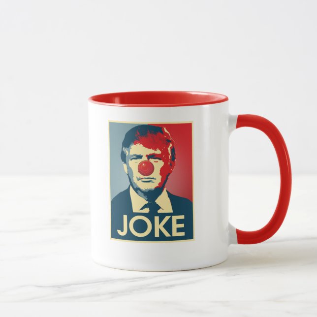 Taza CHISTE de Donald Trump -- Anti-Triunfo 2016 - (Derecha)