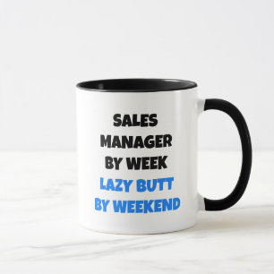 Taza Chiste de Lazy Sales Manager