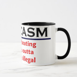 Taza Chiste divertido del sarcasmo del KRW
