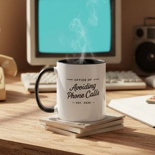 Taza Chistoso humor de oficina en casa