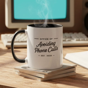 Taza Chistoso humor de oficina en casa