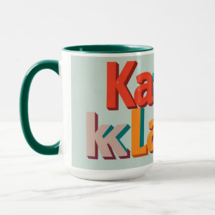 Taza Chistoso Kaffeeklatsch Chismes Y Costumbre Del Caf