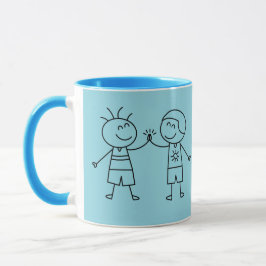 Taza Choca esos cinco puño en alto