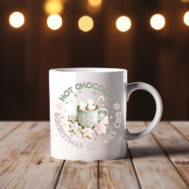 Taza Chocolate caliente y Navidades Club de cookies