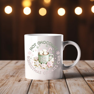 Taza Chocolate caliente y Navidades Club de cookies