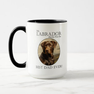 Taza Chocolate Lab Dad