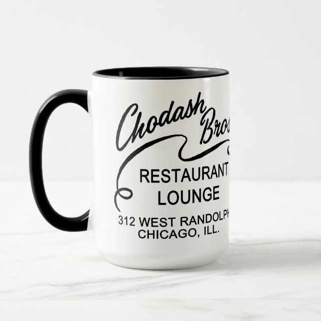 Taza Chodash Bros. Restaurante, Chicago, Illinois (Izquierda)